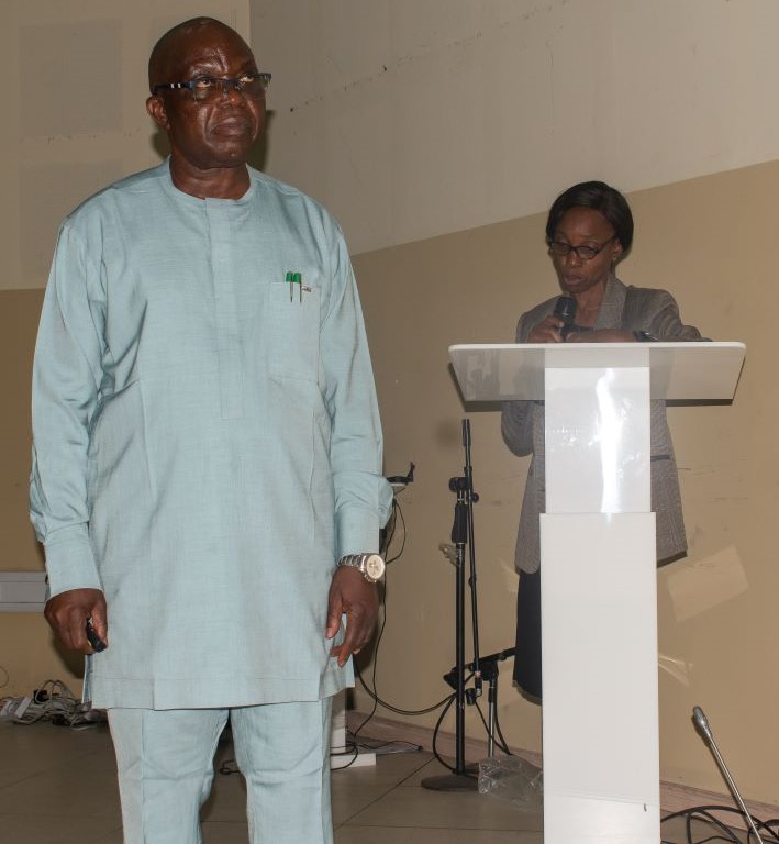 Africa Regional Representative of National Registry of Environmental Professionals, Prof. Ogbonna F. Joel During his citation for his Keynote Address