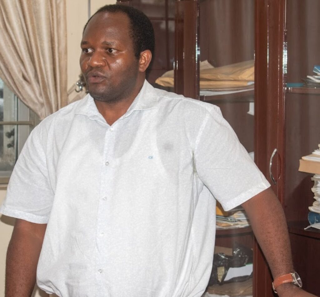 Acting Registrar of the University, Rev. Fr. Samuel Onyiba